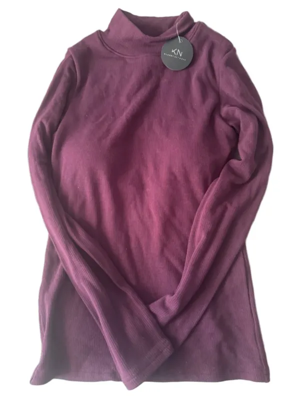 Klassy network Turtleneck Long Sleeve Plum Small - Image 3