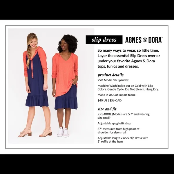 Agnes and Dora Slip Dress - Image 5