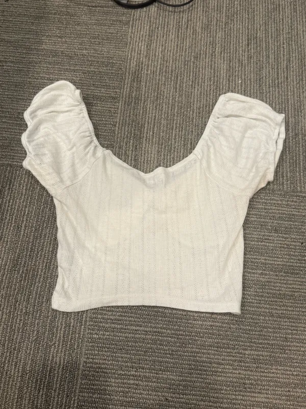 PacSun Top White Crop - Image 4