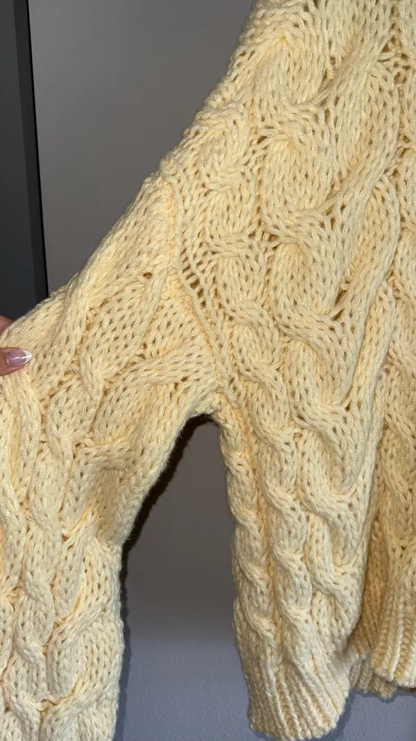 White Fox Boutique Sweater Oversized - Image 3