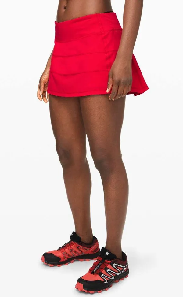 Lululemon Red Rival Skirt Size 6 - Image 2