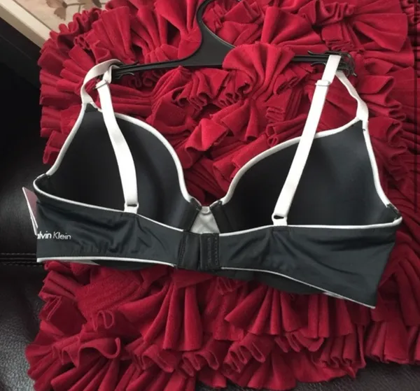 Calvin Klein NWT satin edge Tshirt bra 32C/34D/34B available a - Image 2