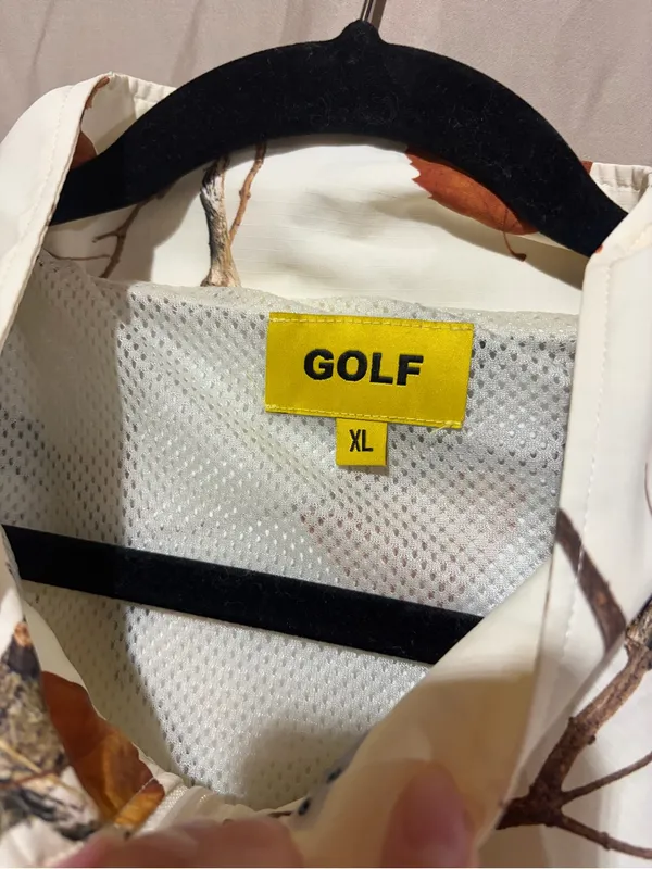 Golf wang owl camo windbreaker Size XL - Image 3