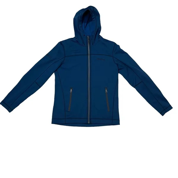 Marmot Women's Front Zip Hoodie Jacket - Blue - Small - Image 10
