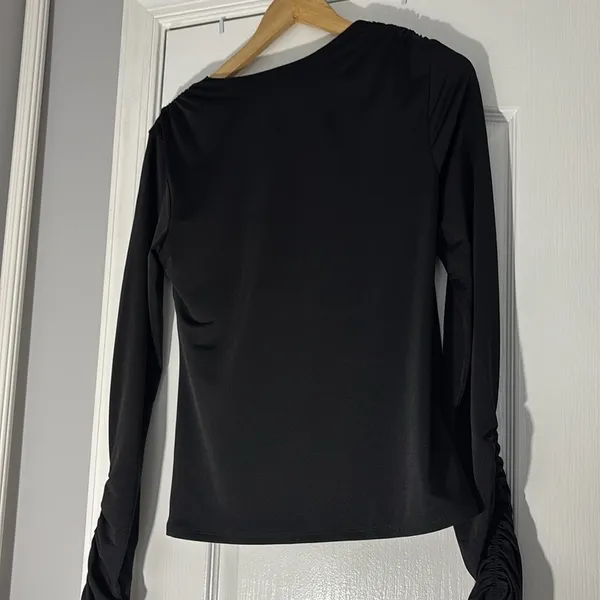 NWOT Faux wrap style top - Image 7