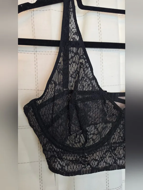 Free People Tameeka Underwire Bra in Black - Image 4
