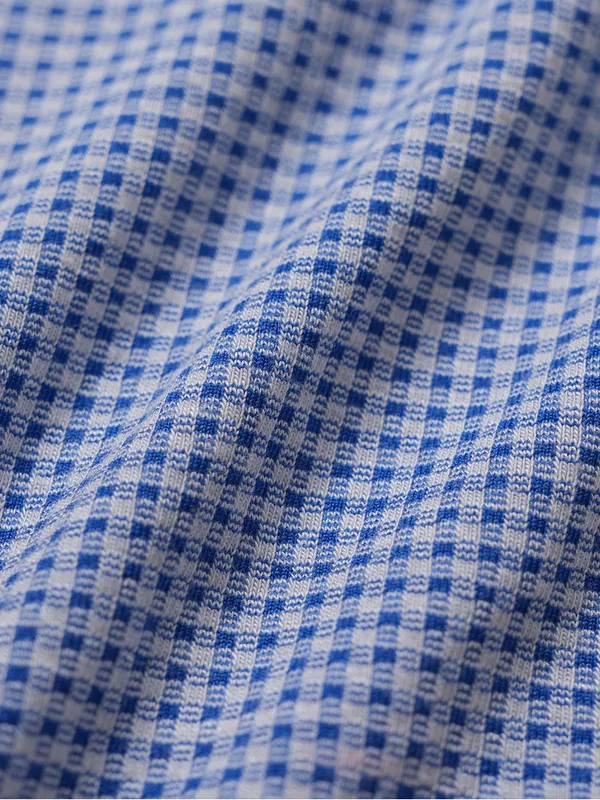Samiol Blue Gingham Halter Tankini Top and Bikini Bottoms - Image 6