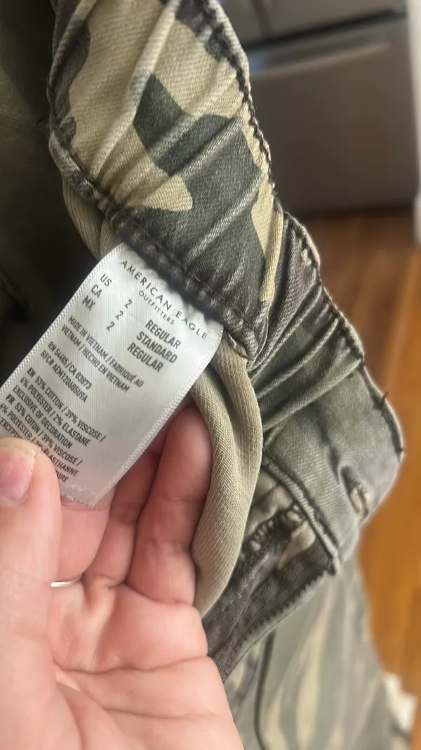 American Eagle Camo Jeggings High-Rise - Image 8