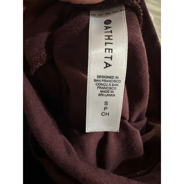 ATHLETA | Women's Essential Athletic Winter Turtleneck in Decadent Chocolate,‎ S - Image 7