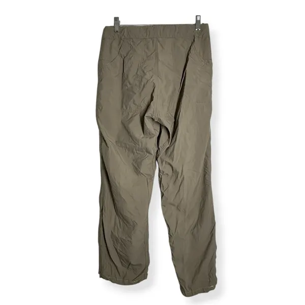 Mountain Hardware S Men's Tan Belted Hiking Trail Pants Outdoor Olive 28" inseam - Image 3