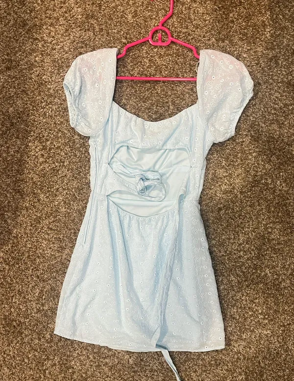 B Darlin Blue Mini Dress - Image 2