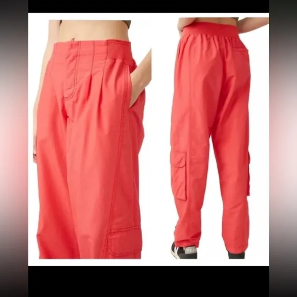 Free People Movement mesmerize me cargo pants. Size medium - Image 3