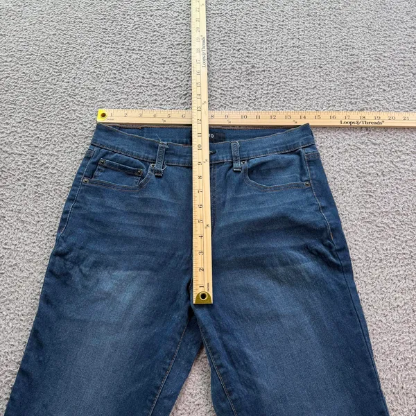 Aeropostale AERO High Rise Skinny Jeans Womens 10 Blue Stretch Denim Slim Fit - Image 3