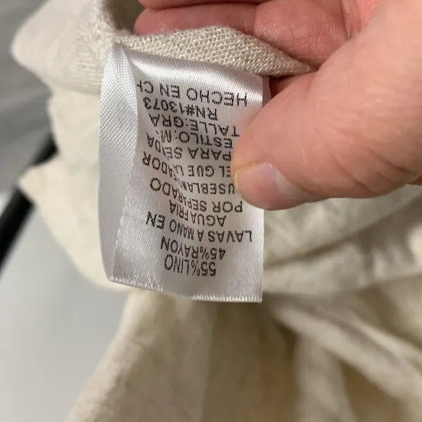 NWOT Umgee Linen Blend Dress Size L - Image 4