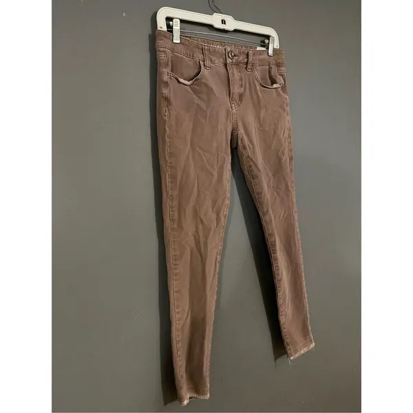 American Eagle Womens Jegging 360 Super Stretch Size 6 Light Pink - Image 3