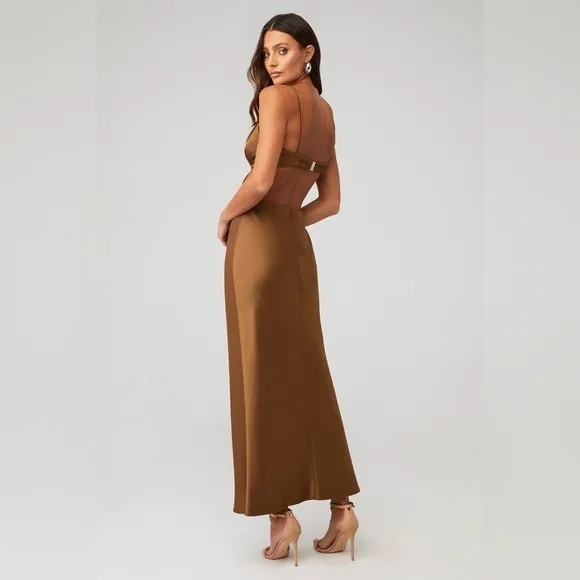 Significant Other‎ Jacy Dress in dark gold US 6 - Image 2