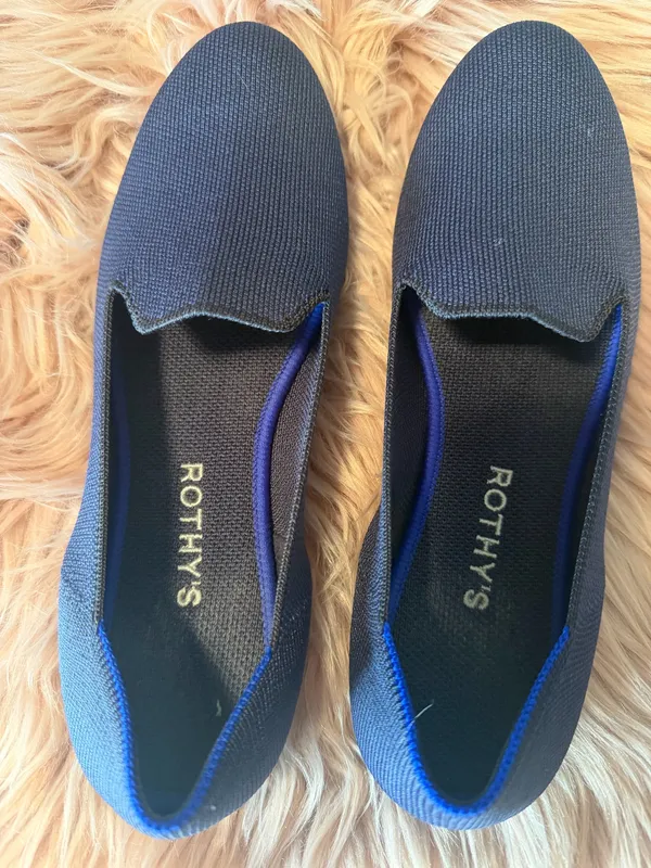 Rothy's The Loafer Flats Navy Blue Size 8,5 - Image 3