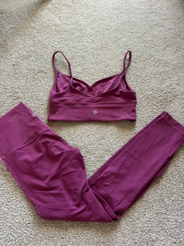 Lululemon mauve set - Image 2