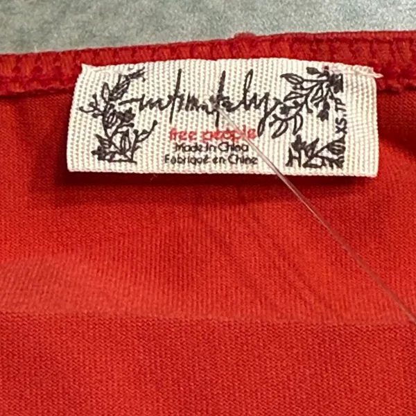 Intimately Free People Still Here Halter Top in Red Size X Small Boho Chic C15‎ - Image 7
