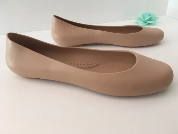 Pink Ballet Flats, Size 9 - Image 6