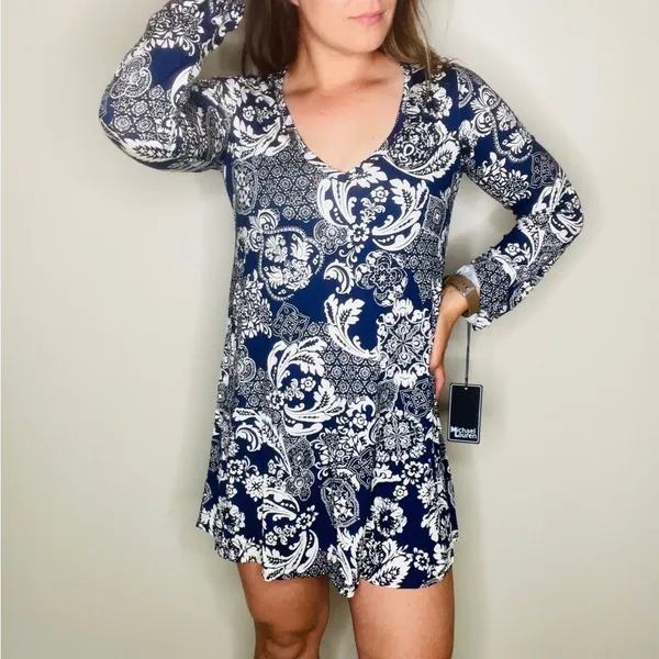 Michael Lauren X Revolve Kyle Long Sleeve Mini Dress - Image 2