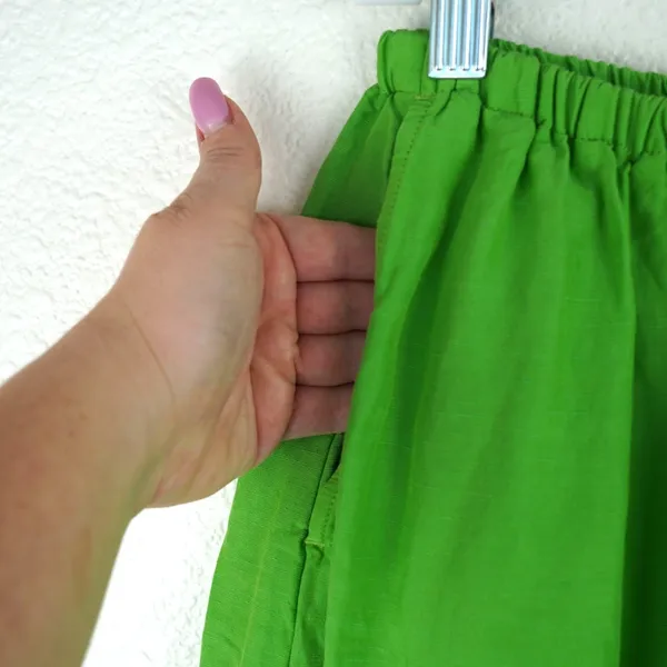Stockholm‎ Atelier X Other Stories Women Green A-Line Midi Skirt Size 4 - Image 6