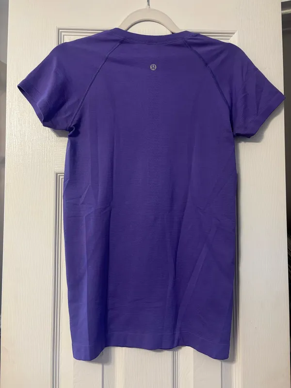 Lululemon Swiftly Short Sleeve purple 6 - Image 3