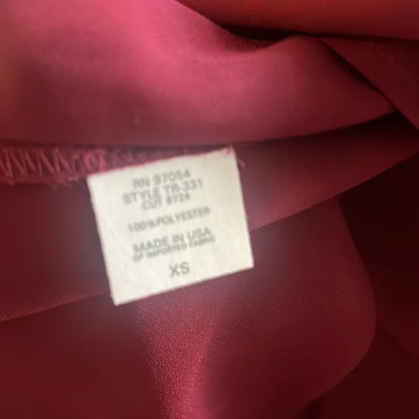 Three Eighty Two burgundy Melania cold -shoulder mini dress NWT - Image 7