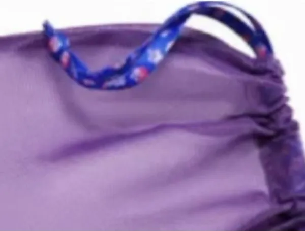 IPSY Glam Purple & Floral Mesh Cosmetic Bags - Image 7