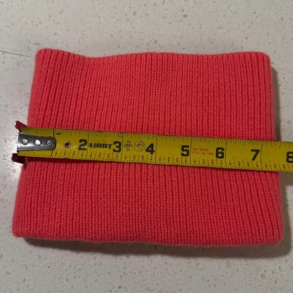 Kate Spade New York Pink Ribbed Knit Bow Headband Ear Warmer Wool Blend NWT‎ - Image 5