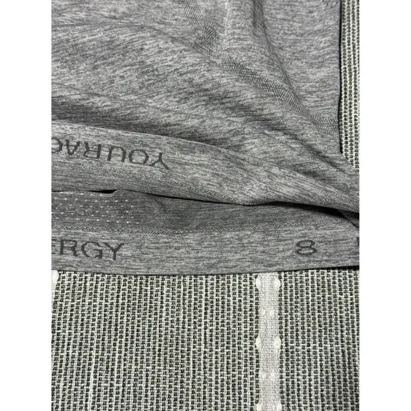 Lululemon Swiftly Tech Short Sleeve 2.0 Crew Shirt Heathered Black Gray Size 8 - Image 4
