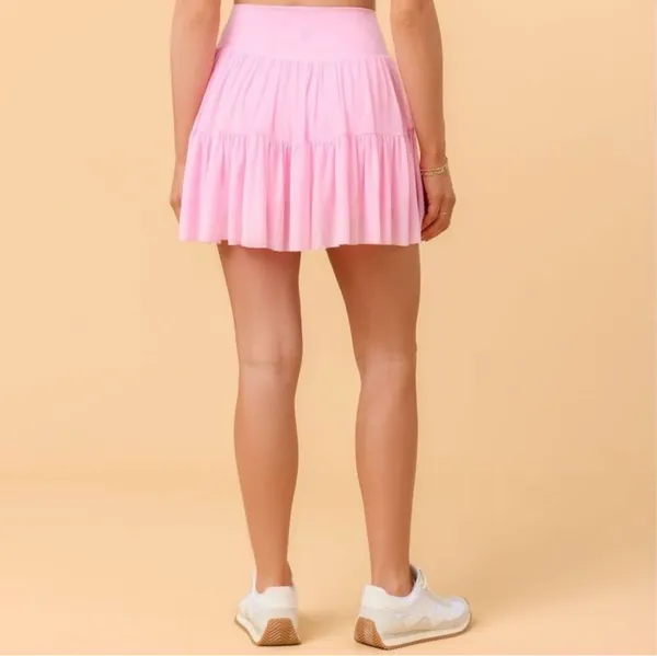 NWT! Blogilates Viral Taylor Swift Popflex Ballerina Skirt Skort Light Pink Large - Image 3