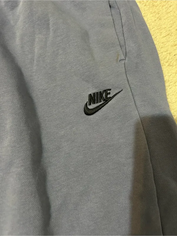 Nike Purple Cuffed Sweatpants - Image 3