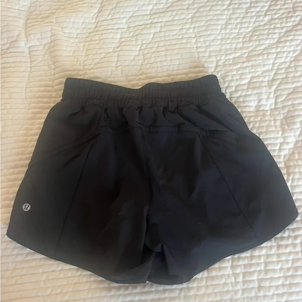 Lululemon Athletica Black Athletic Shorts - Image 4