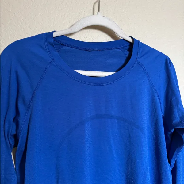 Lululemon Lululemon Swiftly‎ Tech Long Sleeve 2.0 Size 12 in Harbor Blue - Image 5