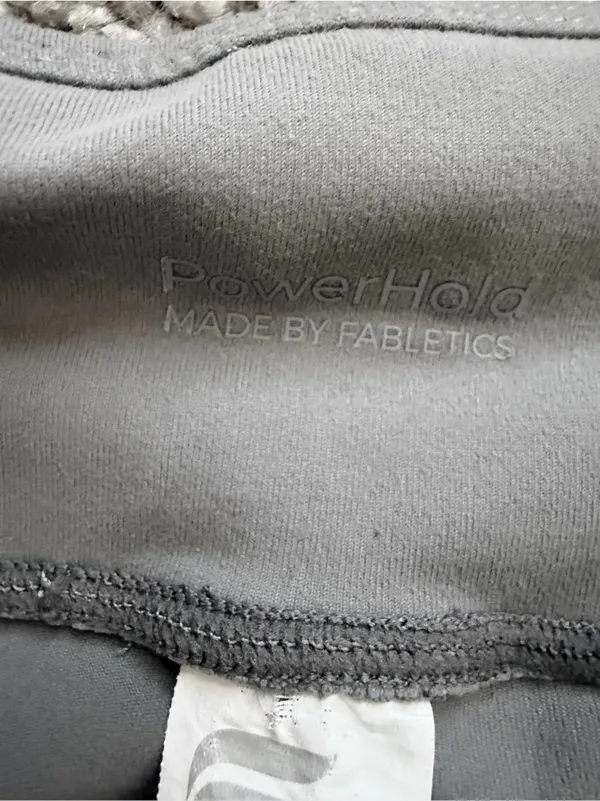 Fabletics Define PowerHold® High-Waisted Legging 7/8 inseam size large gray - Image 8
