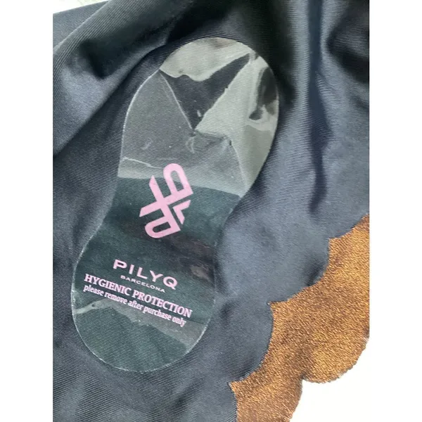 New. PilyQ Copper Reversible Wave bikini set. M-top/L-bottom. Runs small - Image 10