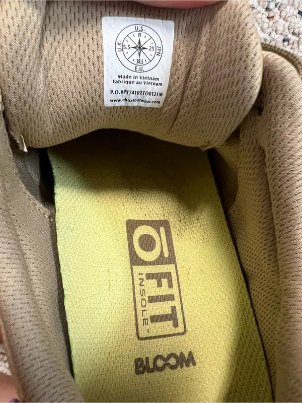Women’s Athletic Sneakers in Light Yellow and Tan - Image 7