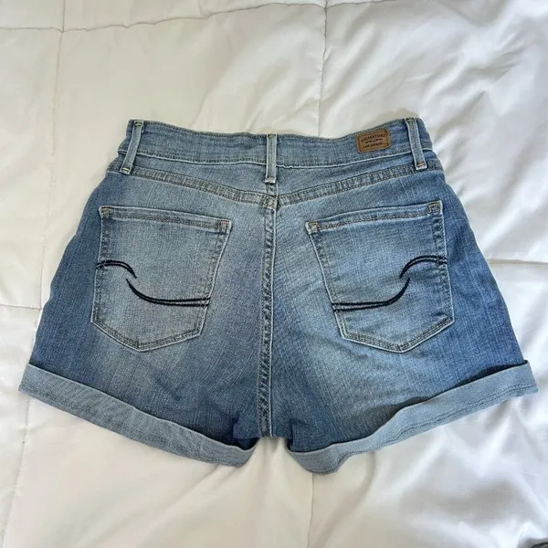 Signature by Levi Strauss Womens‎ High Rise Modern Denim Shorts Stretch - Image 6