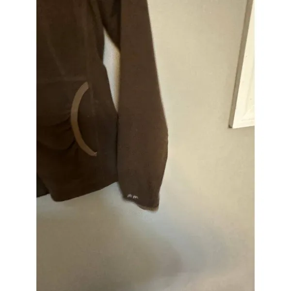 Vintage 1990 The North Face Hooded Fleece Jacket - size xs‎ - Image 3