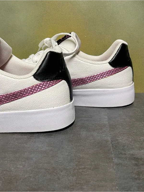 Nike Court Royale Women's Canvas White Sneakers Size 11 - Image 11