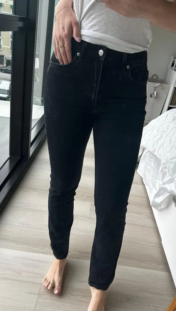 H&M Black Denim Jeans - Image 2