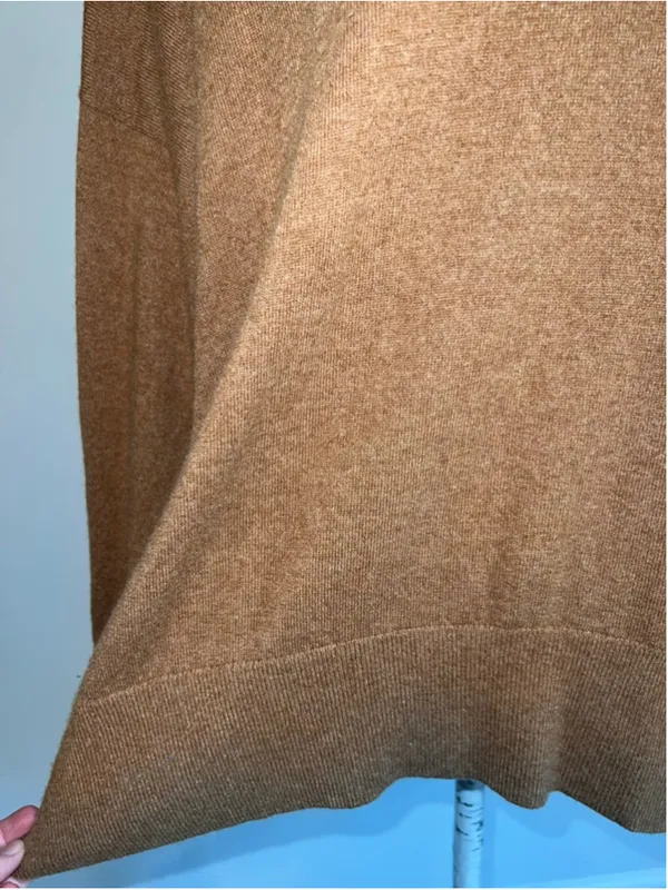& Other Stories Paris Atelier Brown Cashmere Crew Neck Sweater SMALL - Image 8