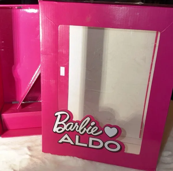 Barbie Aldo Pink Heels, Size 6.5, Transparent Rhinestone - Image 10