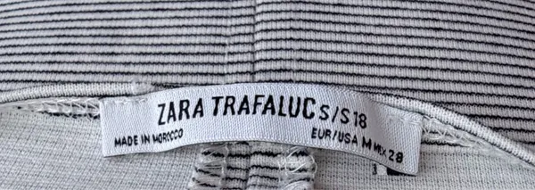Zara Trafaluc Stripe Bodycon Dress - Image 4
