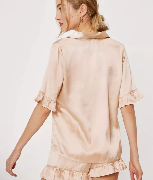 Nasty Gal Satin Pajamas - Image 3