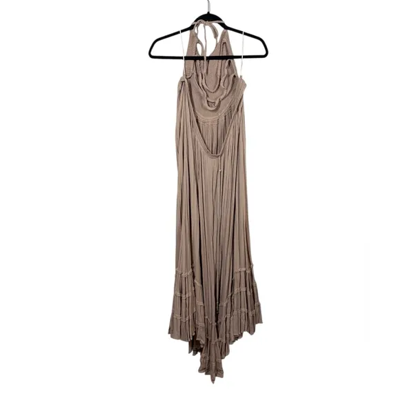 Free People Extratropical Shiny Dress Size Medium - Image 4