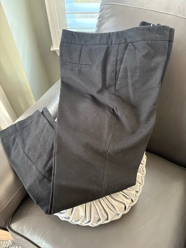 Vince Camuto size 8 black Chino khaki pants - Image 2
