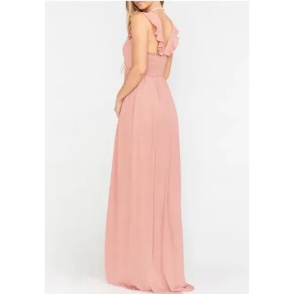 NWT Show Me Your Mumu June Maxi Dress in Rustic Mauve‎ Crisp - Image 8