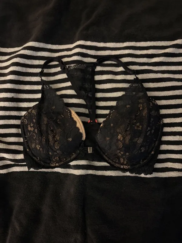 Adore Me Racerback Black Lace Bra 32DDD - Image 3